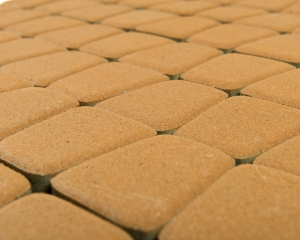 ტროტუარის ფილა Классико круговая цвет Янтарный