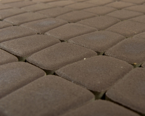 ტროტუარის ფილა Классико круговая цвет Коричневый