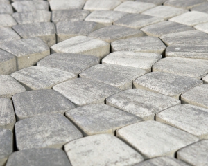 ტროტუარის ფილა Классико круговая Color Mix Тип 7 Туман