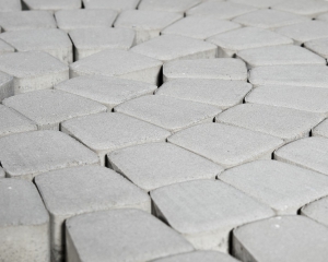 ტროტუარის ფილა Классико круговая цвет Серебристый