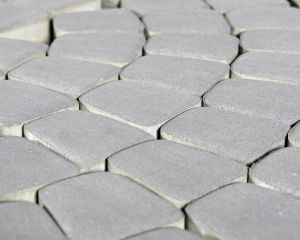 ტროტუარის ფილა Классико круговая цвет Грифельный