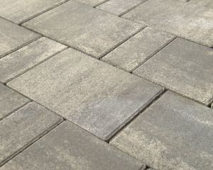 ტროტუარის ფილა Старый город Ландхаус Color Mix Тип 7 Туман