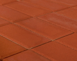 ტროტუარის ფილა Прямоугольник красный