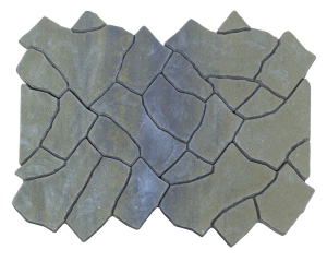 ტროტუარის ფილა Сан Тропе Color Mix Тип 2